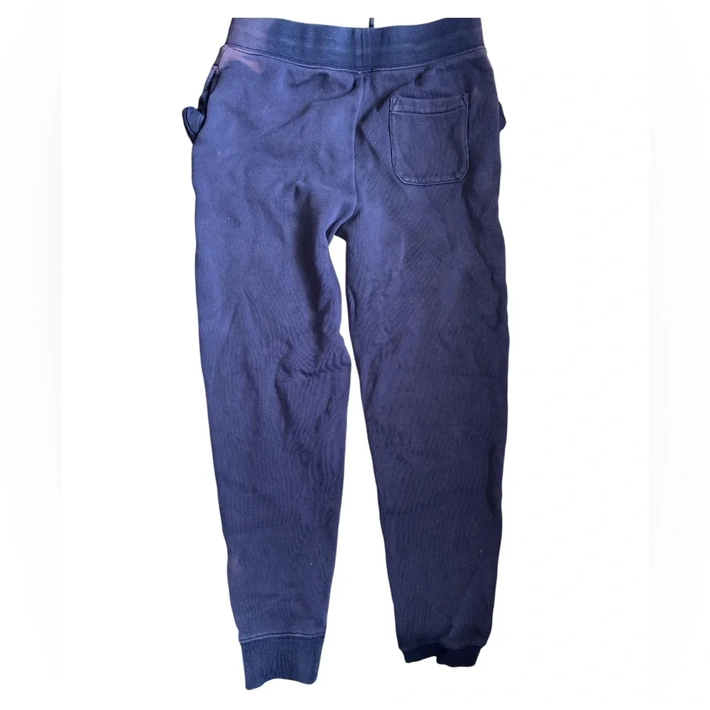 ⭐️ 3/$15 *Bleached* Ralph Lauren • Blue and Maroon • Joggers • Medium